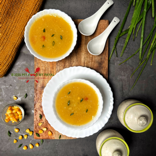 Healthy Sweet Corn Soup Recipe