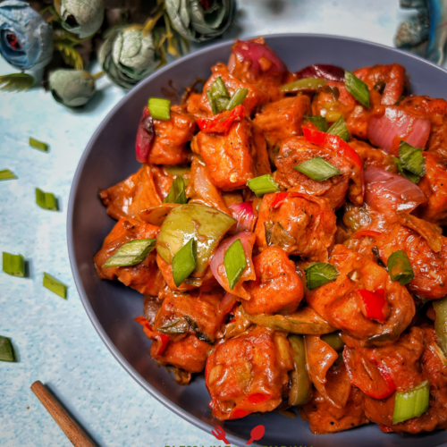 Chilli Paneer Recipe in Air Fryer