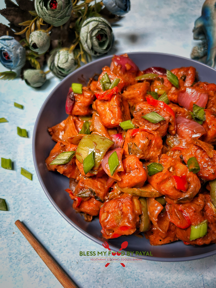 Chilli Paneer Recipe in Air Fryer