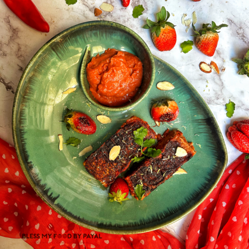 Vegan Strawberry Glazed Tofu Recipe