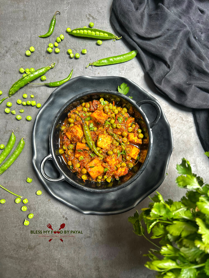 Indian Vegan Matar Tofu Curry