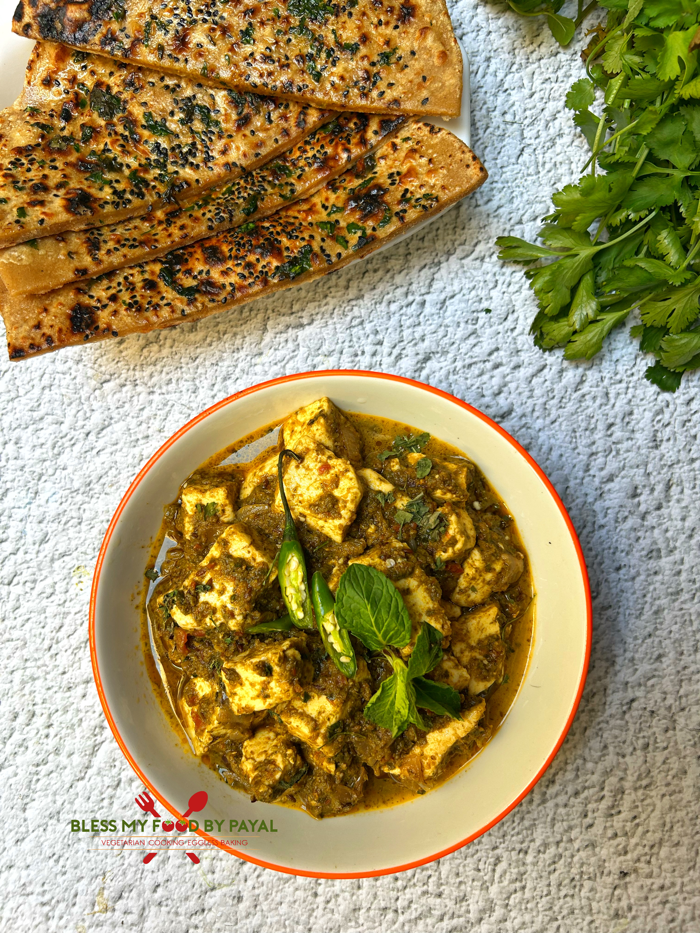 Pudina Paneer Recipe