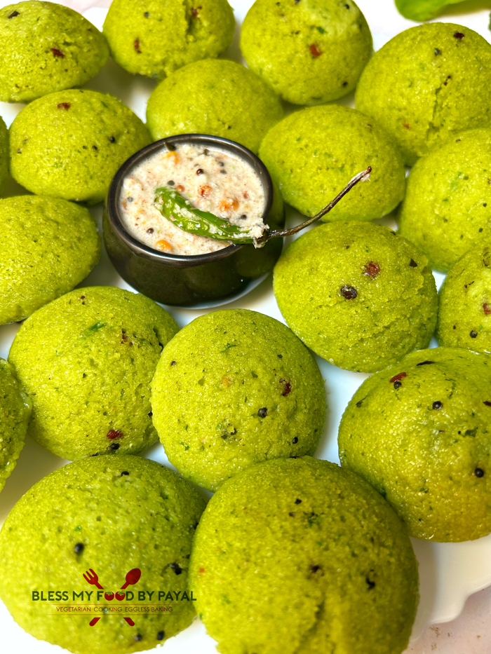 Instant Palak Idli Recip