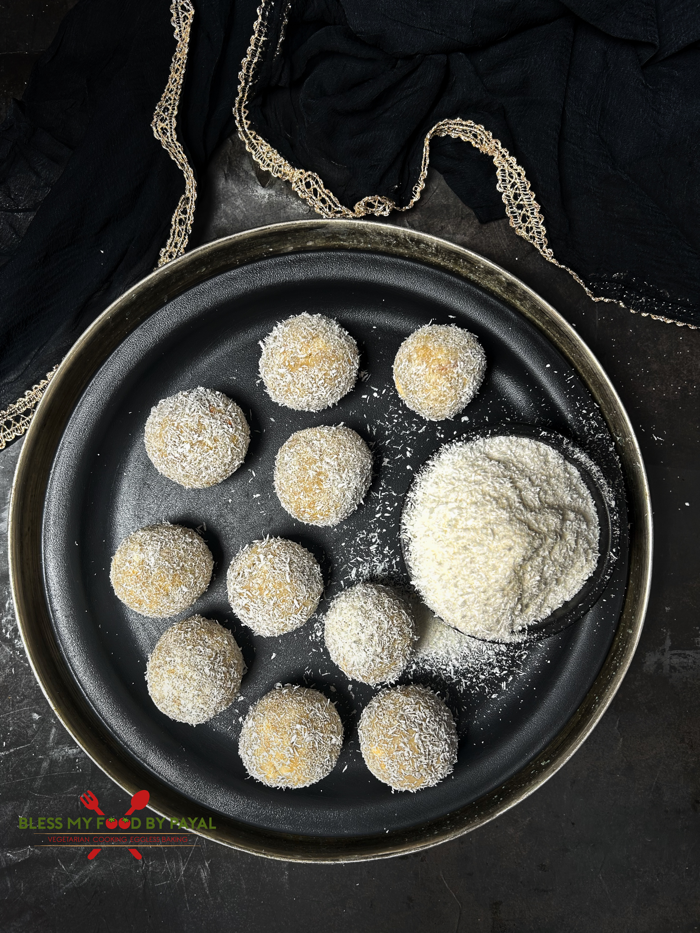 Banana Coconut Ladoo Recipe