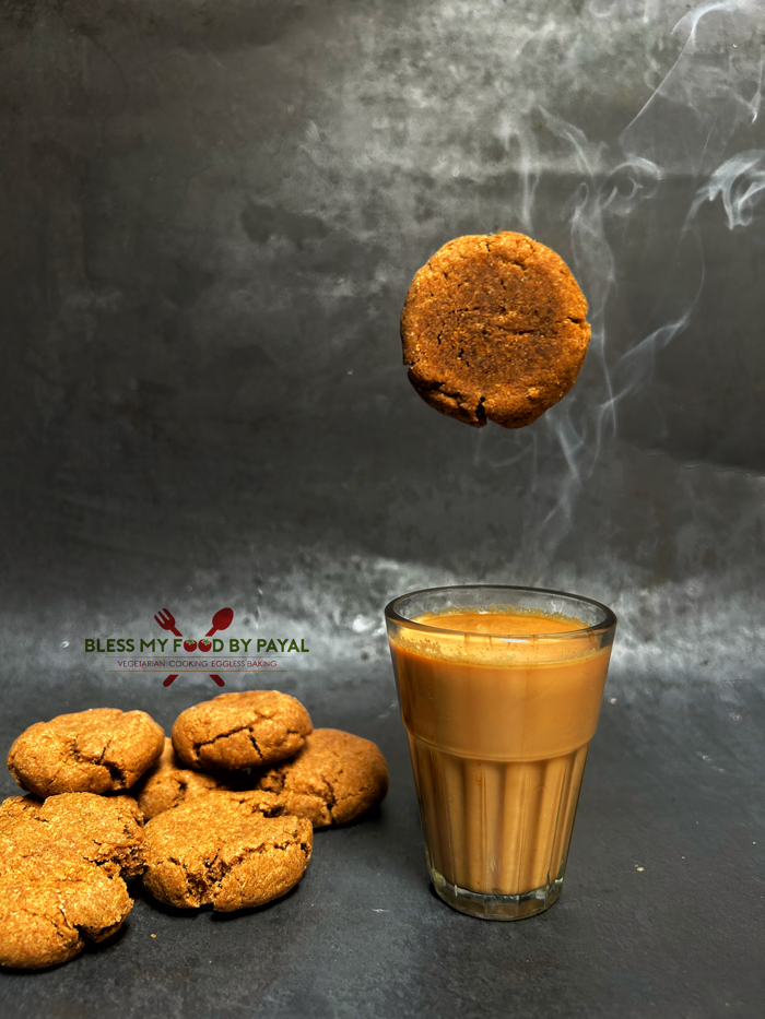 Eggless Sattu Cookies Recipe