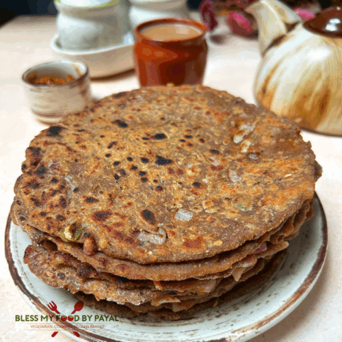 Leftover Dal Paratha Recipe