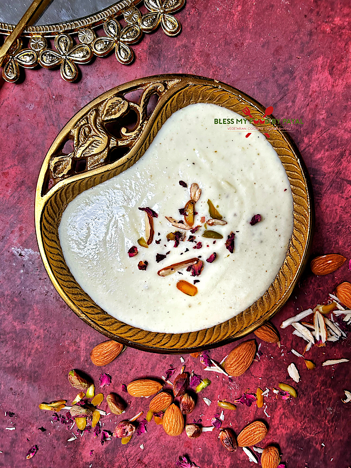 Instant Rabri recipe with milk powder