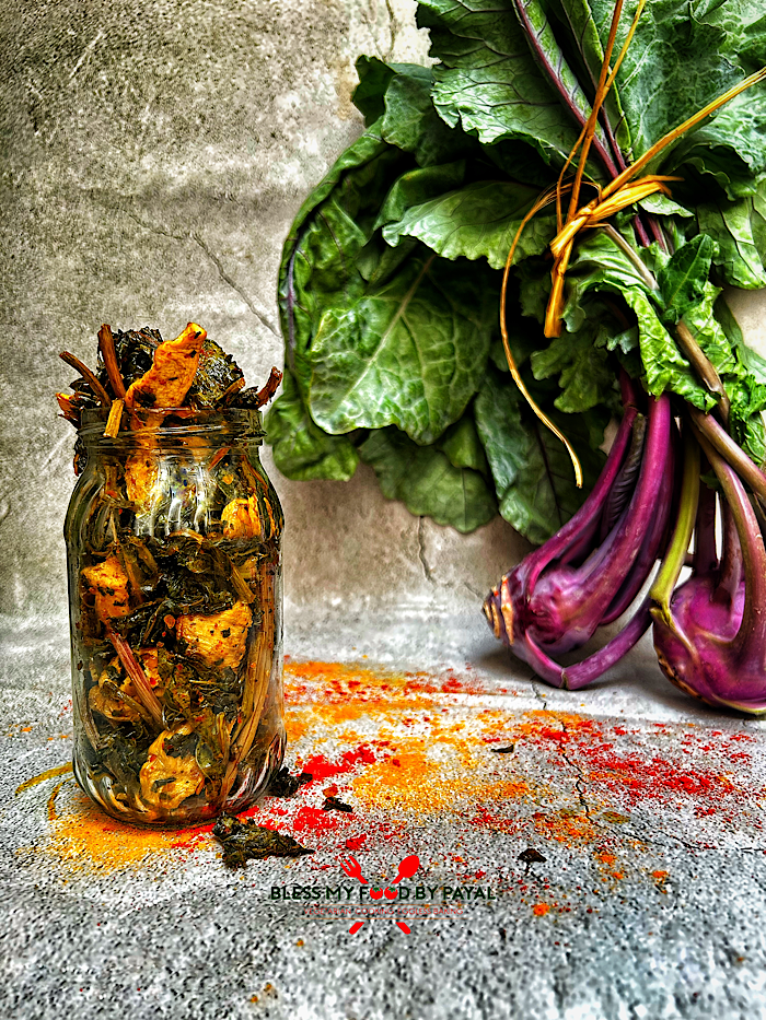 Jammu special Kadam ka achaar recipe | Kholrabi pickle recipe