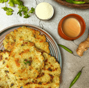 Konkani Taushya Rava Bhakri Recipe | Cucumber Semolina Roti