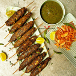 Mushroom Seekh kebab recipe in air fryer