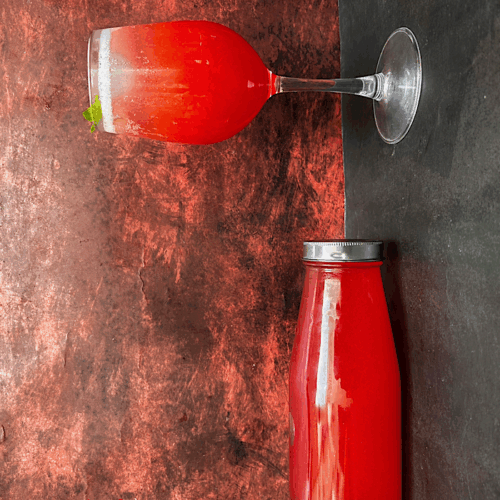 Plum Mocktail Recipe | Aloo Bukhara Sharbat