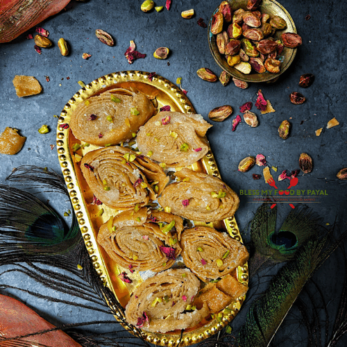 Crispy Khaja recipe with wheat flour