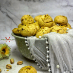 Vegan Cookies with Salted Pistachios