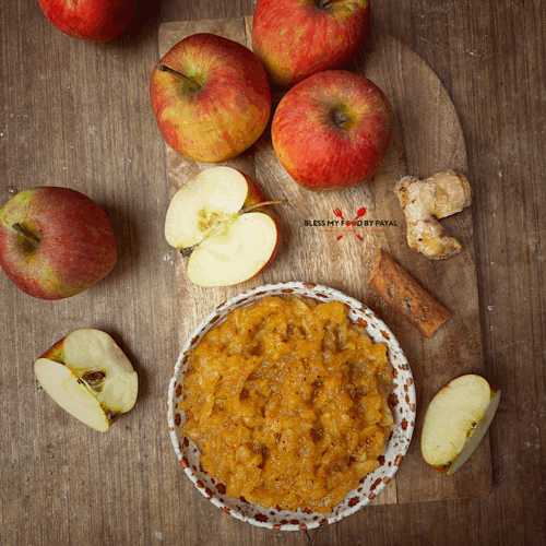 Spiced Apple Chutney Recipe | Easy Apple Chutney Recipe