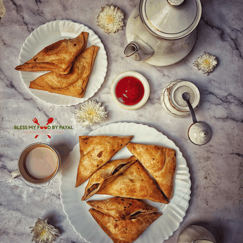 Aloo Patties recipe from scratch in Air Fryer | Vegan potato puff pastry in Indian style