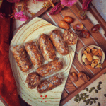 Rice Paper Dates Rolls Recipe | Dates Chocolate Rolls in Air Fryer | Dates & Nuts Rolls