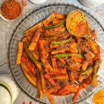 Instant Gajar Muli Mirchi ka Achaar Recipe | Instant Carrot Radish Green Chilli Pickle