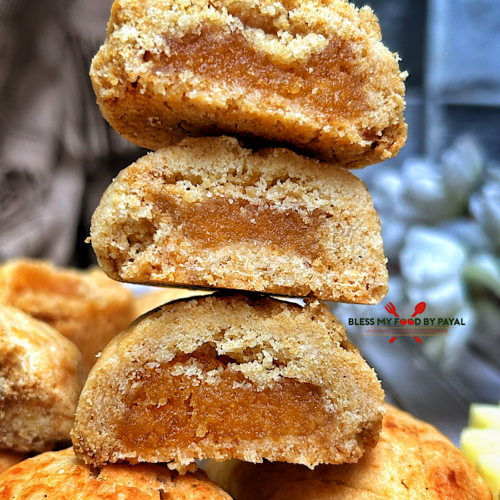 Pineapple filled Vegan Cookies Recipe