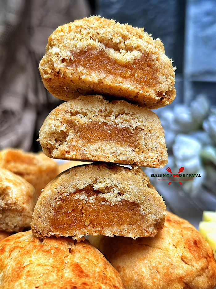 Pineapple Filled Vegan Cookies Recipe 