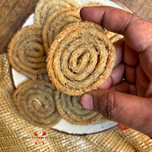 Rice Flour Chakli in Air Fryer | Crispy Rice Flour Murukku without mould
