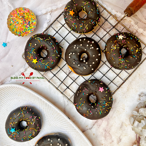 Vegan Donuts Recipe in Air Fryer | Vegan Air Fryer Doughnuts Recipe