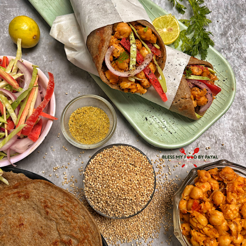 Quinoa Chickpea Wraps (vegan and Gluten Free)