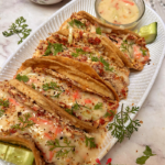 High-Protein Vegan Rajma Tacos with Creamy Oat Yogurt Sauce | Vegan Rajma (Red Kidney Beans) Tacos with Oat Yogurt Sauce