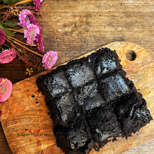 Eggless Coffee Brownie Recipe | Chocolate Coffee Brownie Recipe