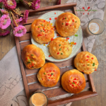 Eggless tutti fruity sweet buns | tutti fruity bread | homemade sweet buns recipe