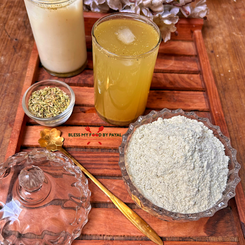 Instant saunf sharbat premix | variyali sharbat recipe | fennel seeds drink