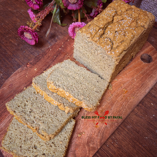 Mixed Lentils Bread Recipe (Vegan & Gluten Free)