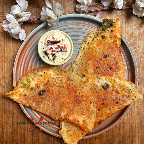 Instant Rice Flour Dosa (No Curd, No Urad Dal)