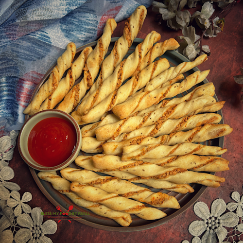 Twisted Samosa Sticks Recipe in Air Fryer | Crispy Potato Samosa Sticks