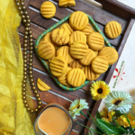 eggless custard cookies | custard cookies eggless | eggless Custard biscuits | How to make eggless Custard Cookies