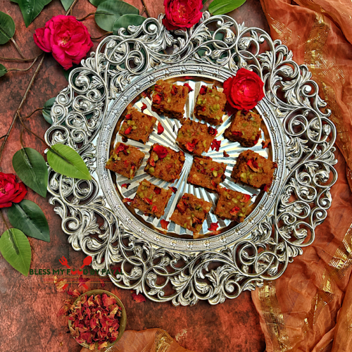 Gulab Pak Recipe | Rose Petal Barfi | Traditional Indian Rose Sweet